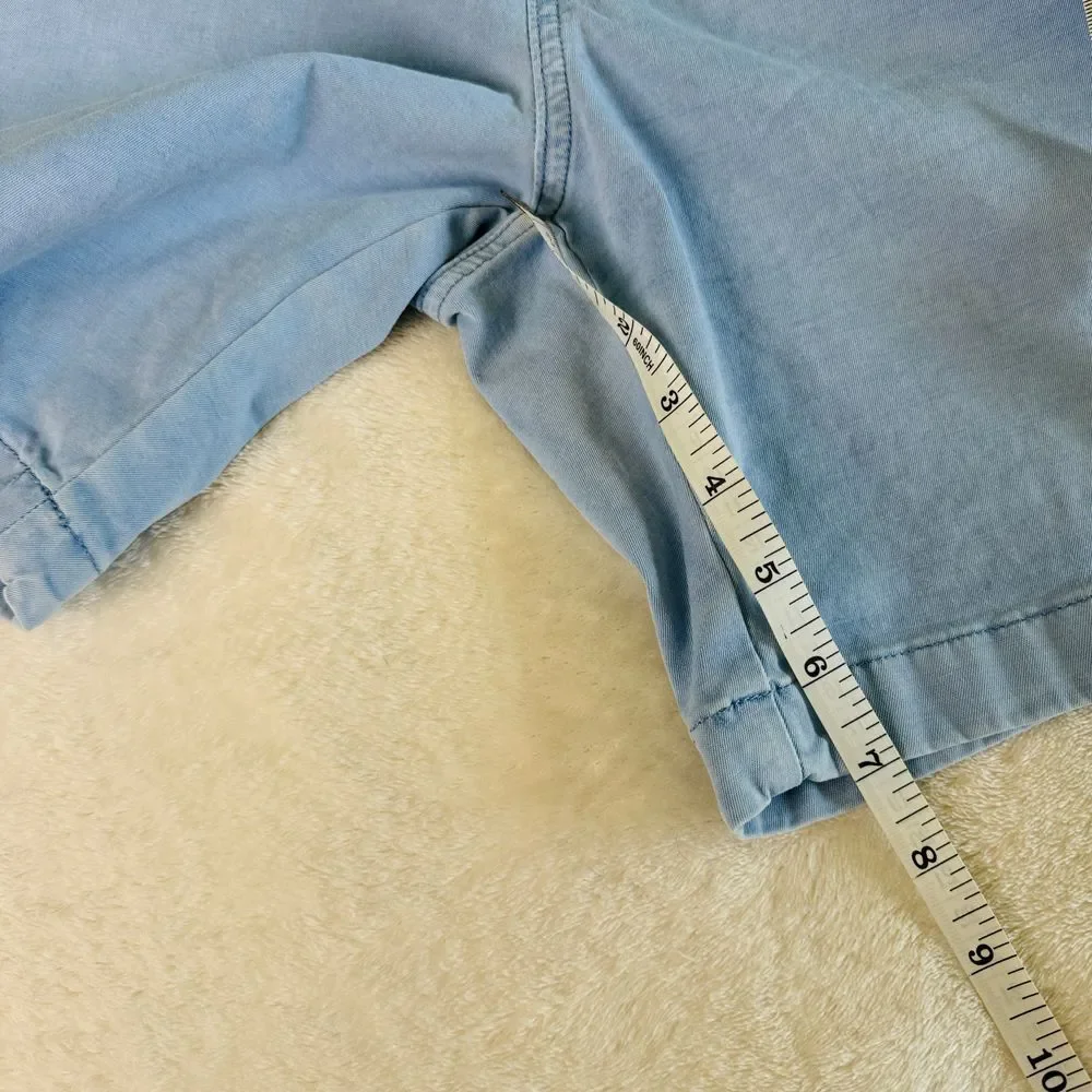 Vineyard Vines Shorts Mens 40 Blue Island Garment Dye‎ Cotton Stretch Chino 7